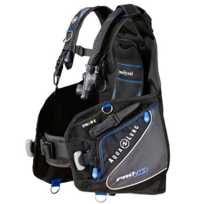 Aqualung Pro HD Men's Dive BCD Black Blue – Dive N' Surf