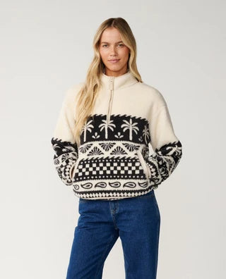 Rip Curl Bossa Nova 1/4 Zip Polar Fleece