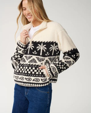 Rip Curl Bossa Nova 1/4 Zip Polar Fleece