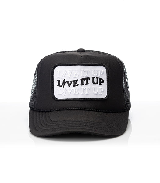 Local Beach Live It Up Patch Trucker Hat