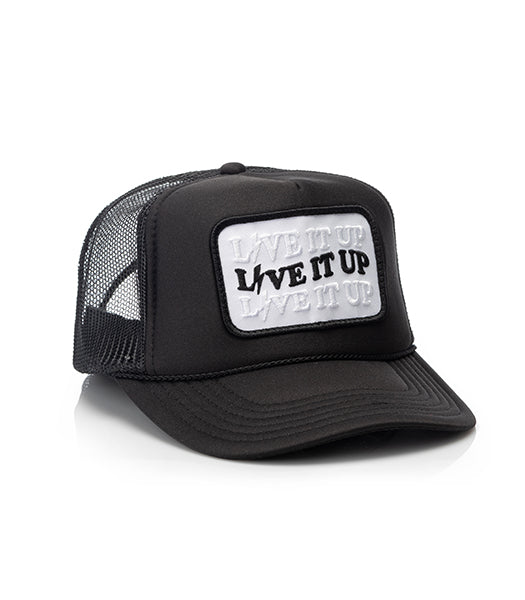 Local Beach Live It Up Patch Trucker Hat