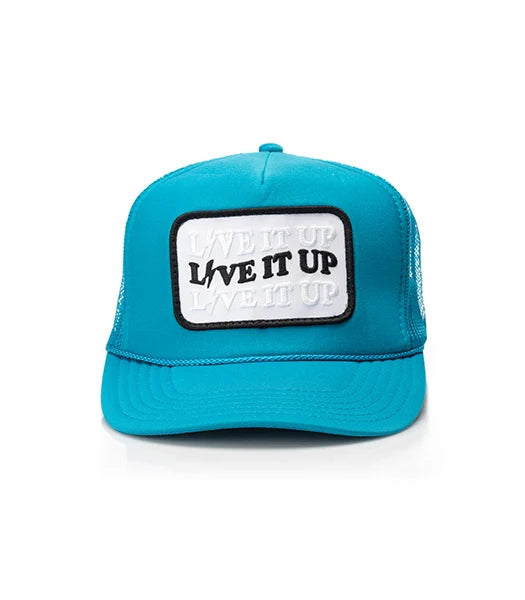 Local Beach Live It Up Patch Trucker Hat
