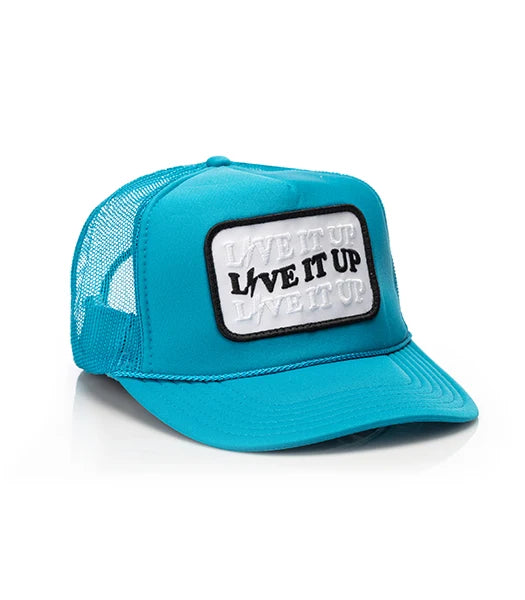 Local Beach Live It Up Patch Trucker Hat