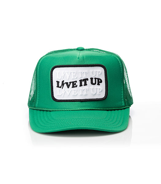 Local Beach Live It Up Patch Trucker Hat