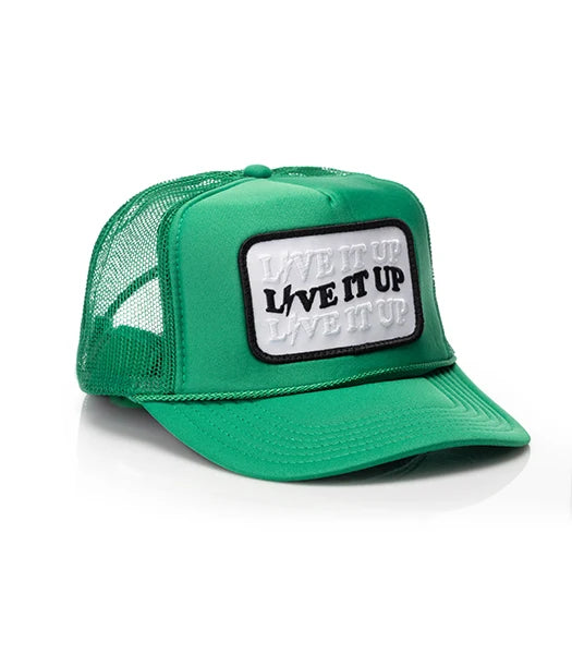 Local Beach Live It Up Patch Trucker Hat