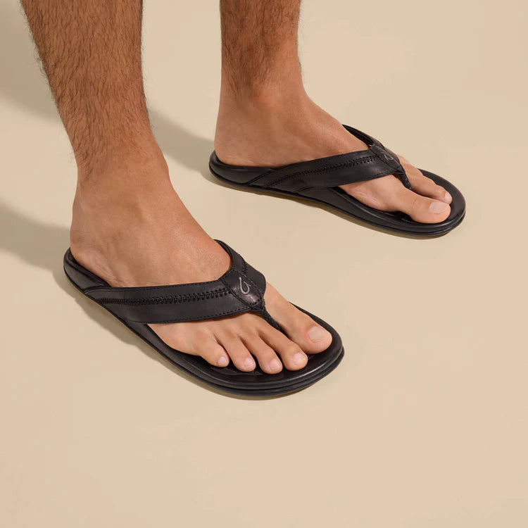 OluKai Hiapo Men's Leather Sandals