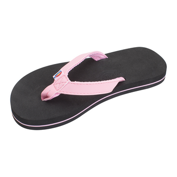Rainbow Kid's Sandals Grombow Soft Rubber 1/2" Narrow Strap