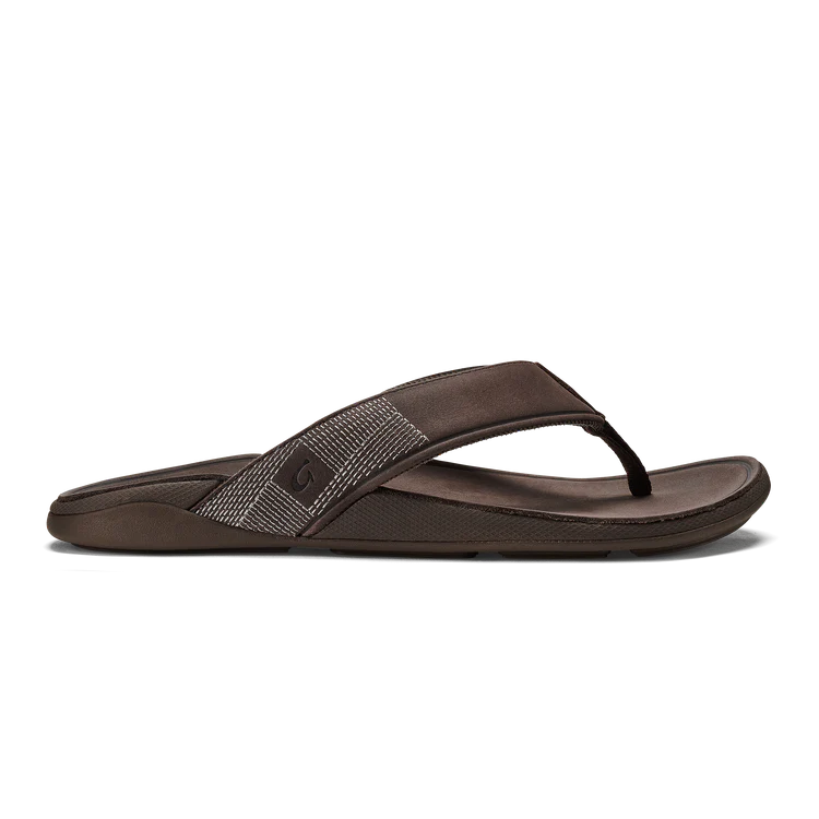 OluKai Tuahine Men's Leather Sandals