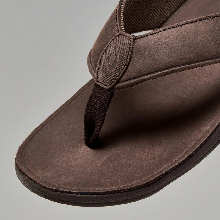OluKai Tuahine Men's Leather Sandals