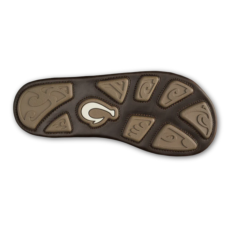 OluKai Mea Ola Mano Men's Leather Sandals