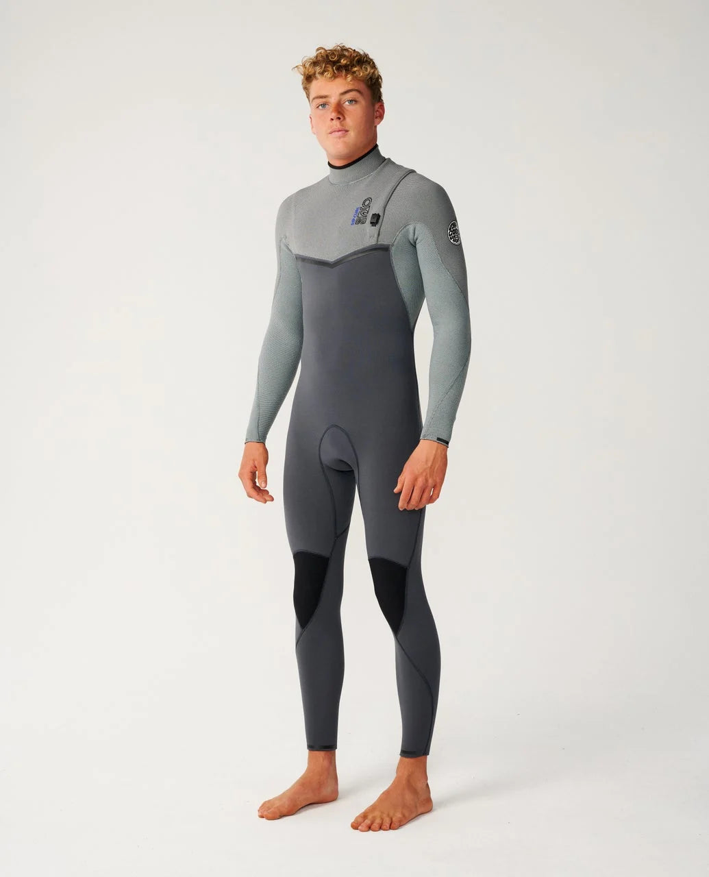 Rip Curl Men's E-Bomb 3/2mm Zip Free Wetsuit
