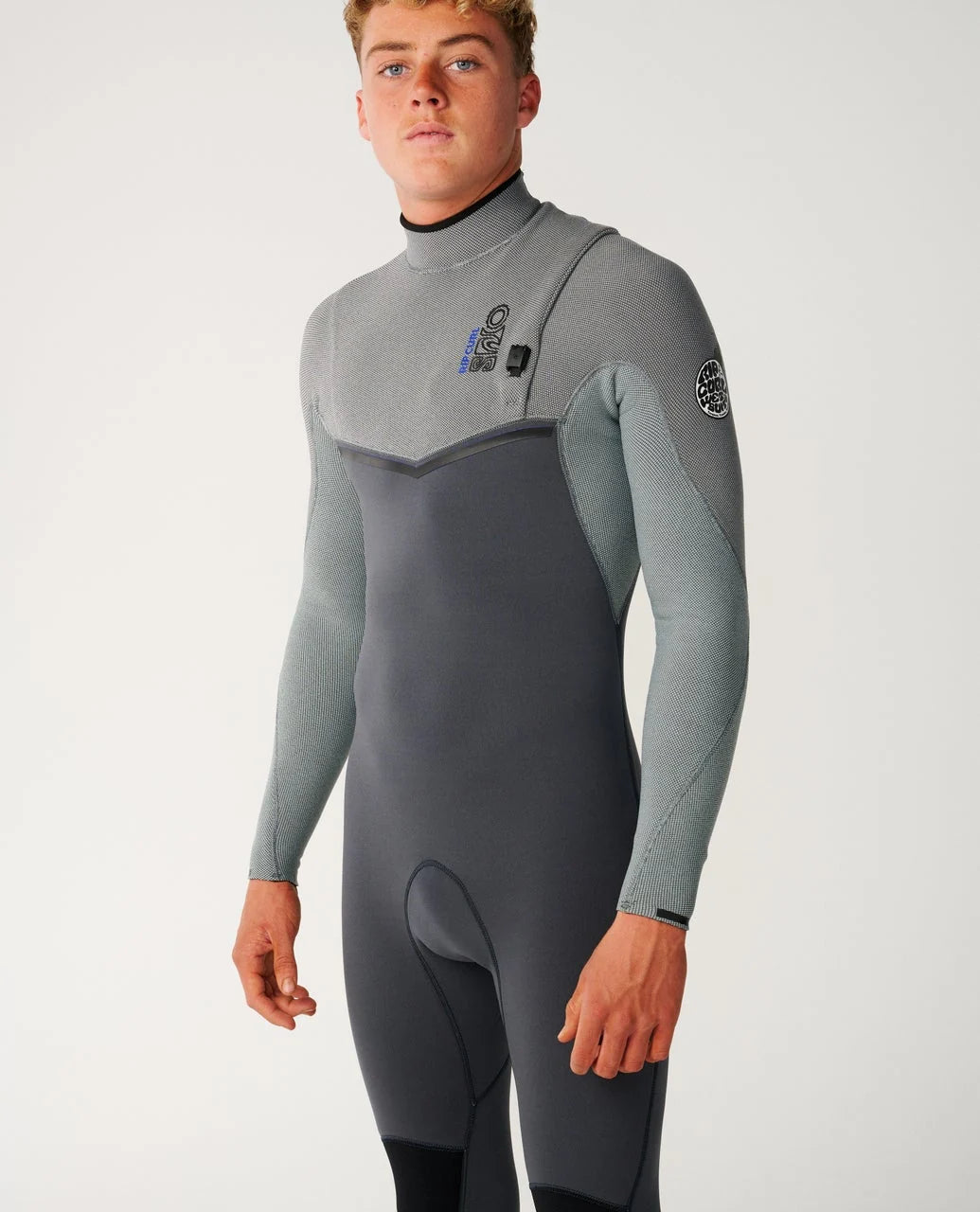 Rip Curl Men's E-Bomb 3/2mm Zip Free Wetsuit