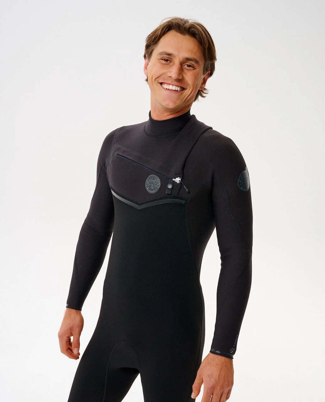Rip Curl Men's E-Bomb 3/2mm Chest Zip Wetsuit