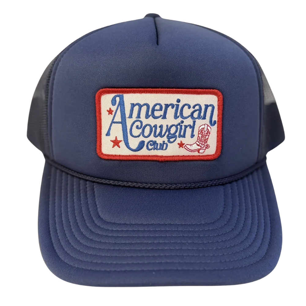 Local Beach American Cowgirl Club Trucker Hat