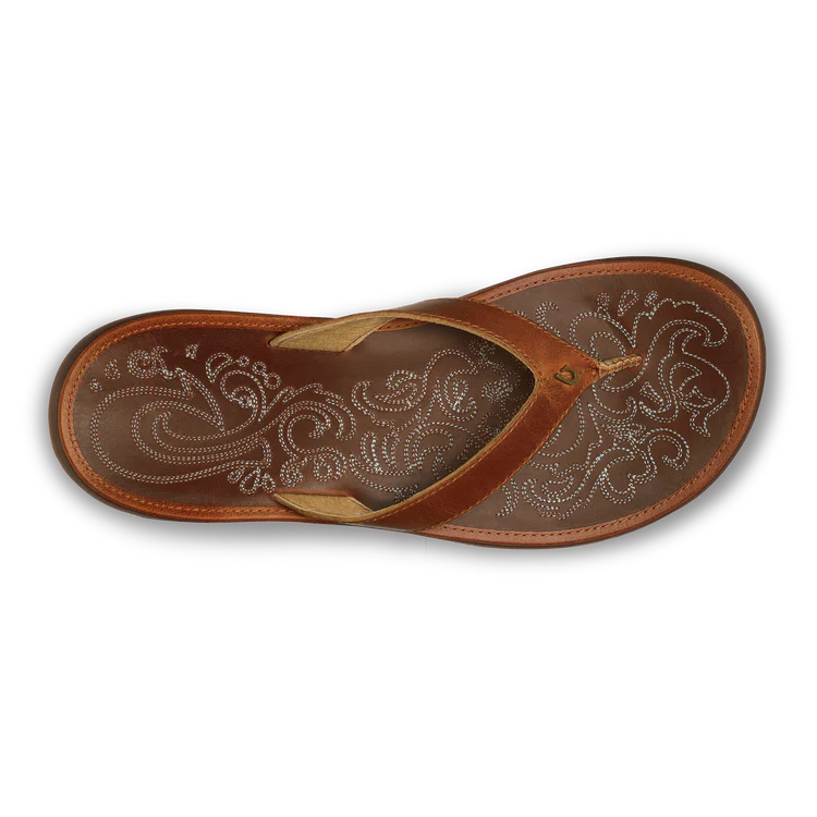 OluKai Paniolo Women's Leather Sandals
