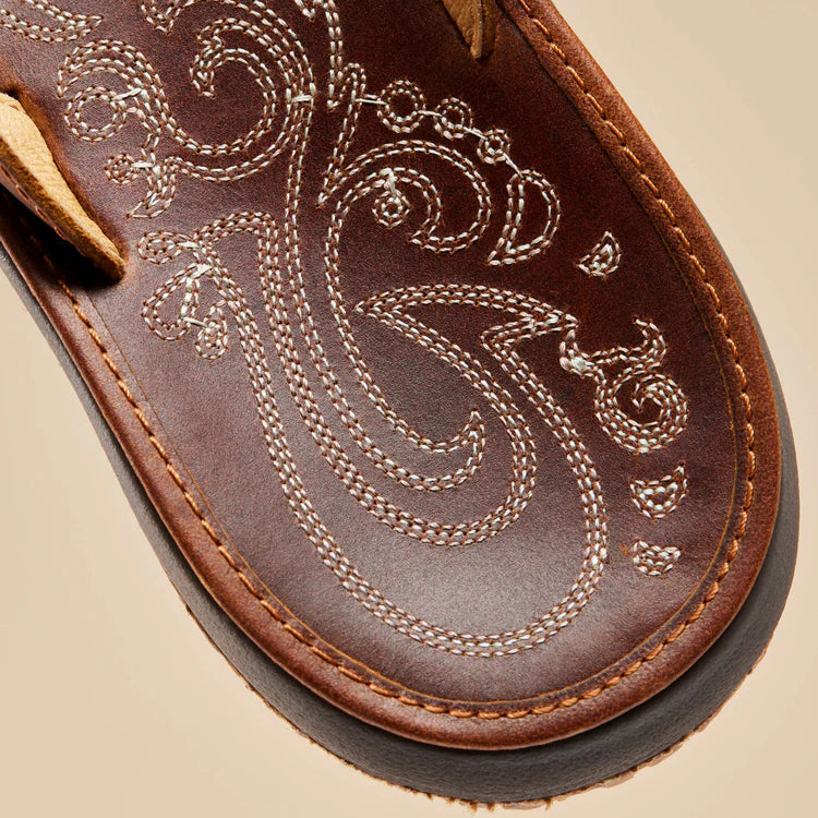 OluKai Paniolo Women's Leather Sandals