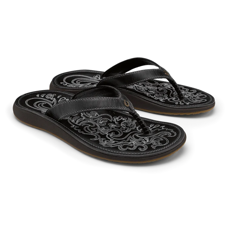 OluKai Paniolo Women's Leather Sandals
