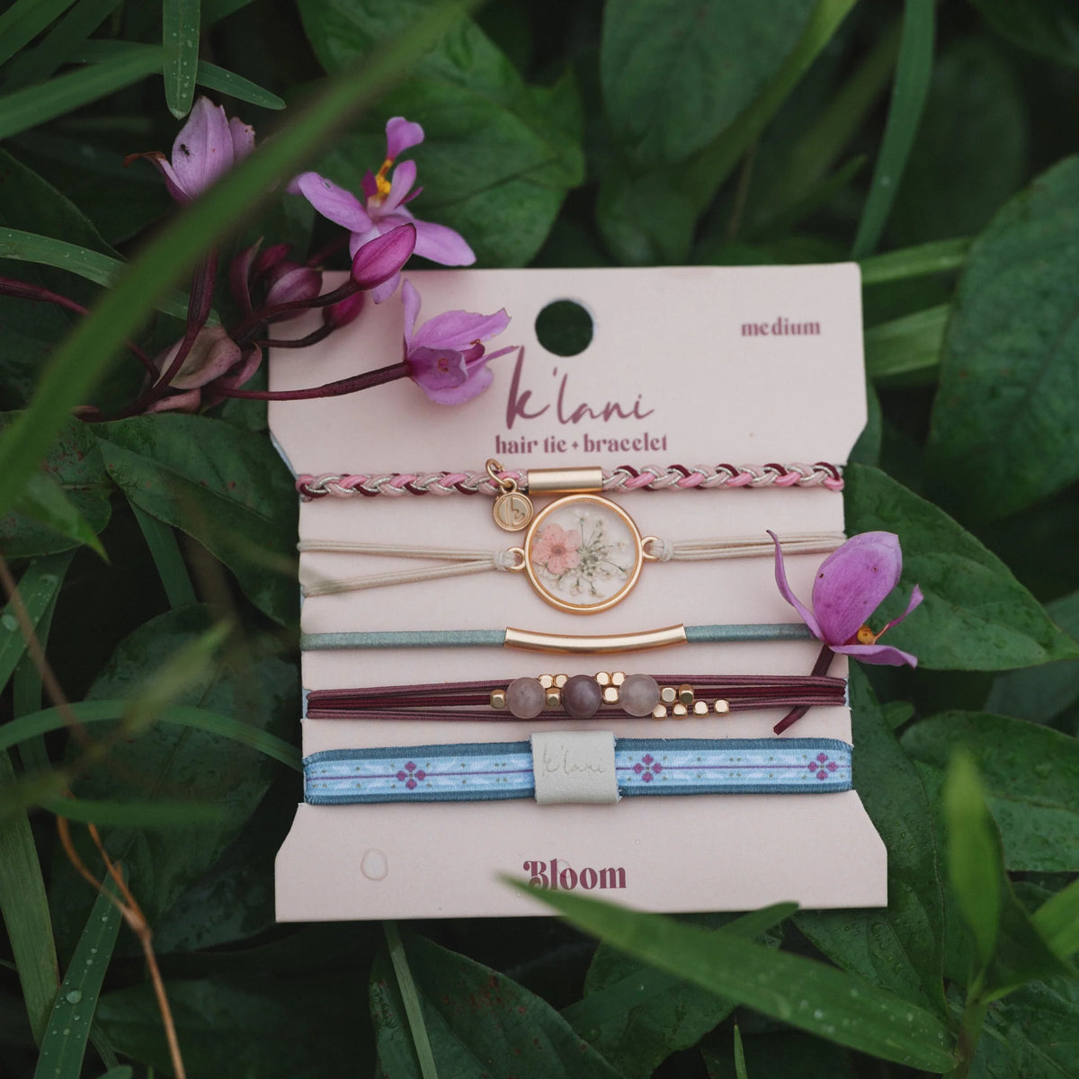 K'lani Bloom Hair Tie Bracelets