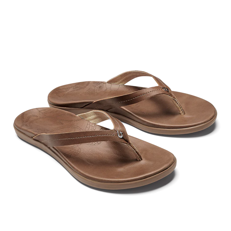 OluKai Honu Women's Leather Sandals