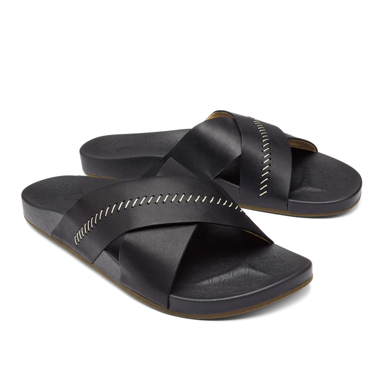 OluKai Women's Kīpe‘a ‘Olu Slide Sandals