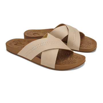 OluKai Women's Kīpe‘a ‘Olu Slide Sandals