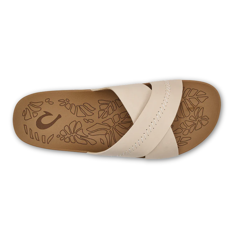 OluKai Women's Kīpe‘a ‘Olu Slide Sandals