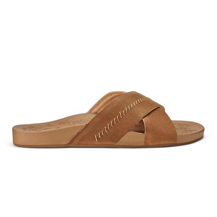 OluKai Women's Kīpe‘a ‘Olu Slide Sandals