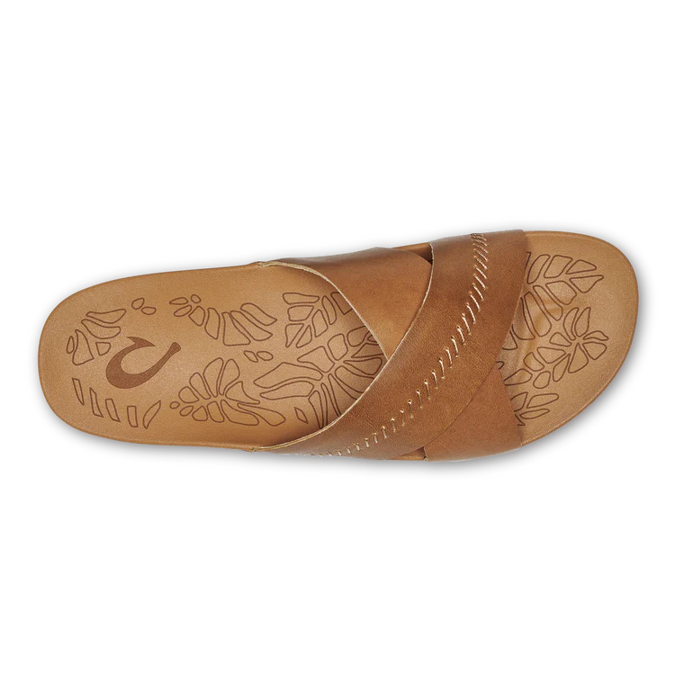 OluKai Women's Kīpe‘a ‘Olu Slide Sandals