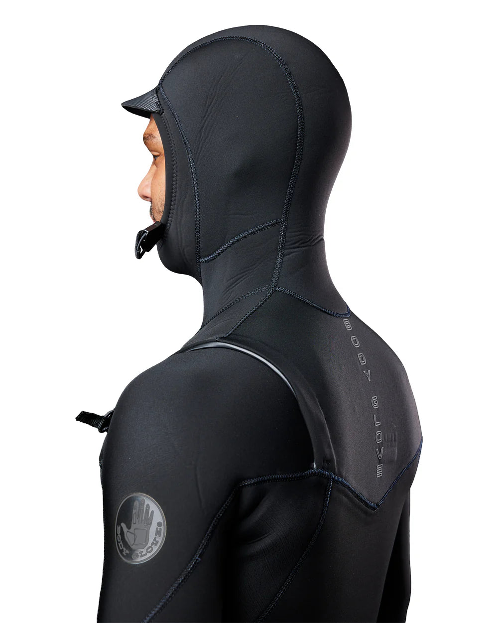 Body Glove Men’s Gold Cell Hooded Chest-Zip 5/4/3mm Fullsuit Wetsuit