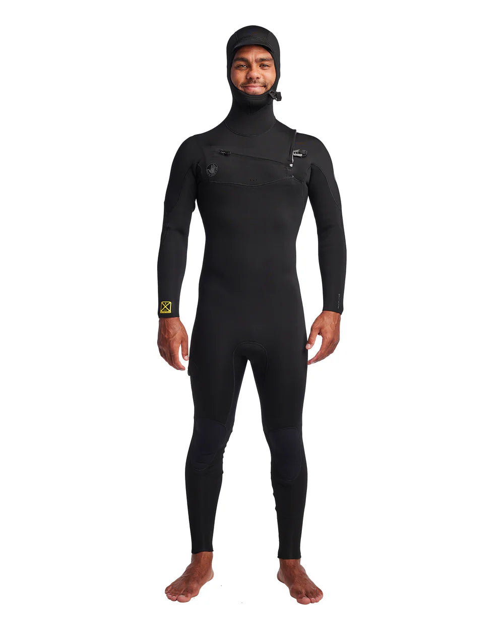 Body Glove Men’s Gold Cell Hooded Chest-Zip 5/4/3mm Fullsuit Wetsuit