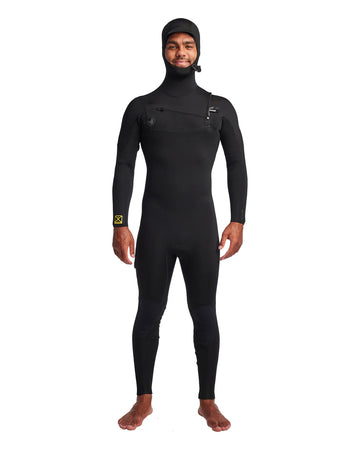 Body Glove Men’s Gold Cell Hooded Chest-Zip 5/4/3mm Fullsuit Wetsuit