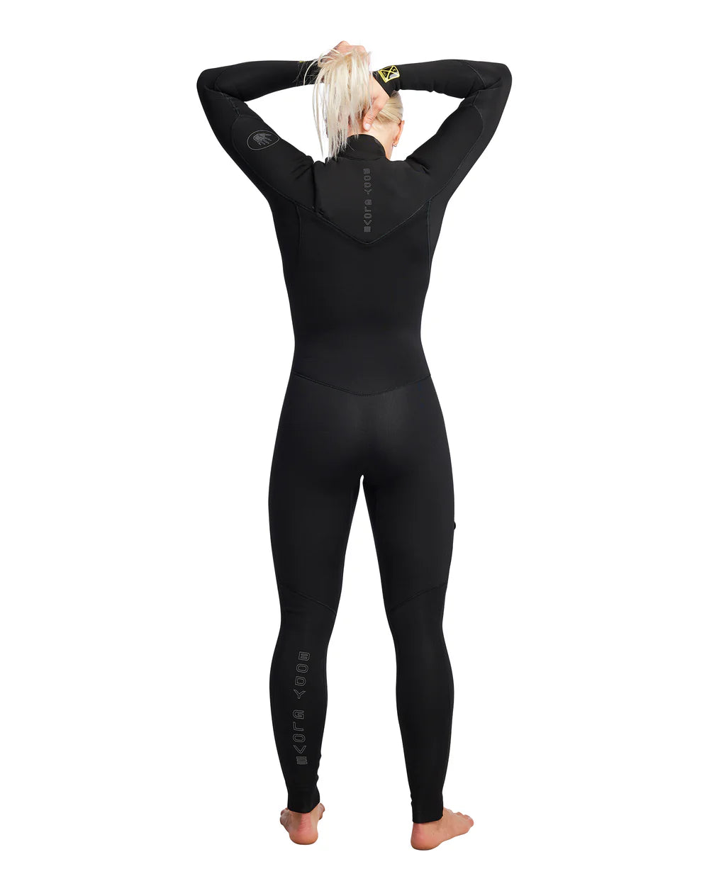 Body Glove Women’s Gold Cell 4/3mm Chest-Zip Fullsuit Wetsuit