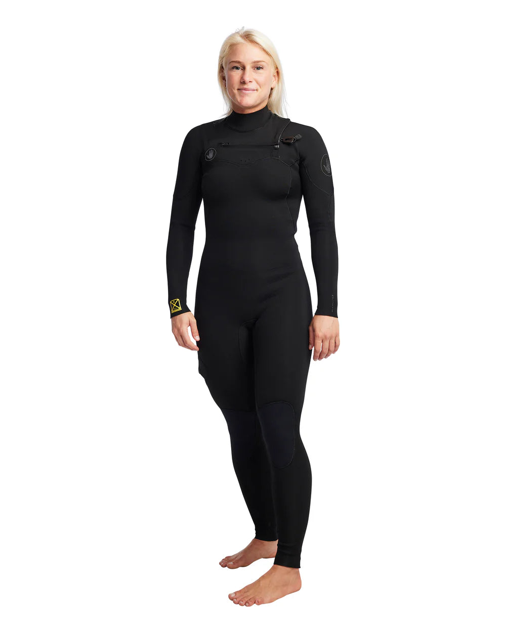 Body Glove Women’s Gold Cell 3/2mm Chest-Zip Fullsuit Wetsuit