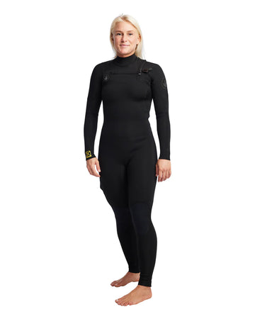 Body Glove Women’s Gold Cell 4/3mm Chest-Zip Fullsuit Wetsuit