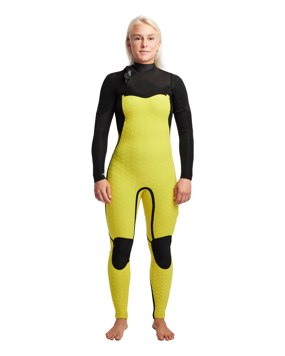 Body Glove Women’s Gold Cell 4/3mm Chest-Zip Fullsuit Wetsuit