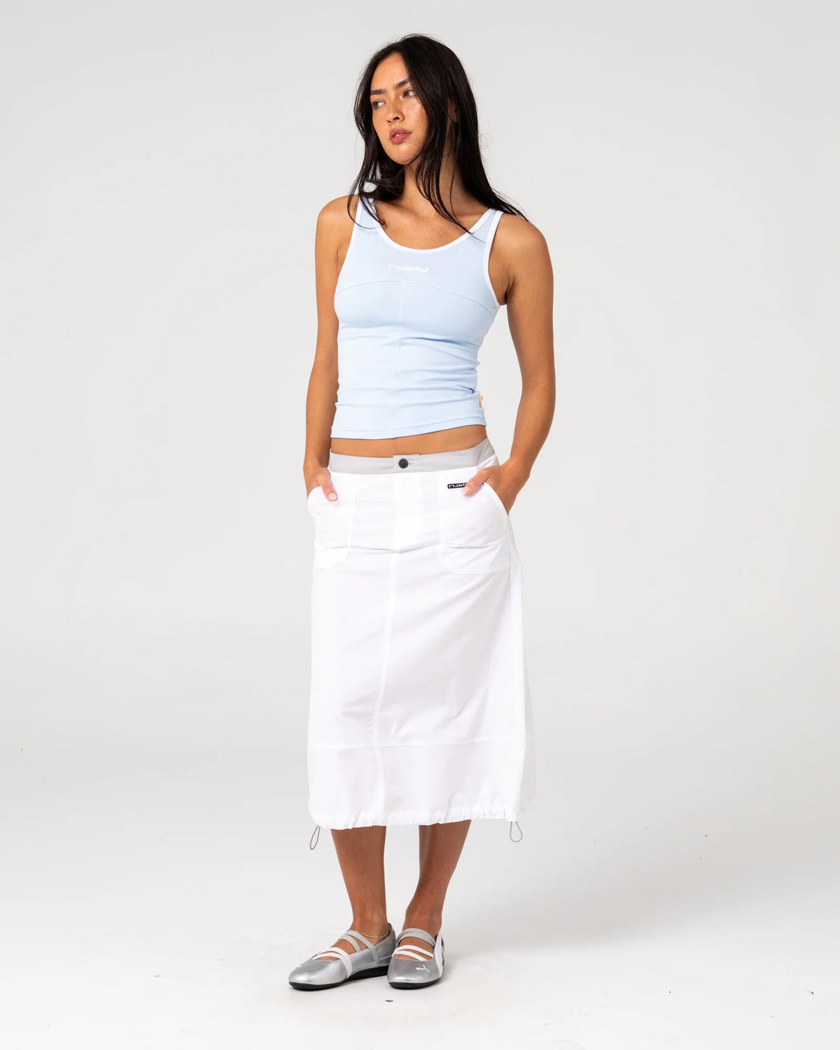 Rusty Score Contrast Tank – Women's