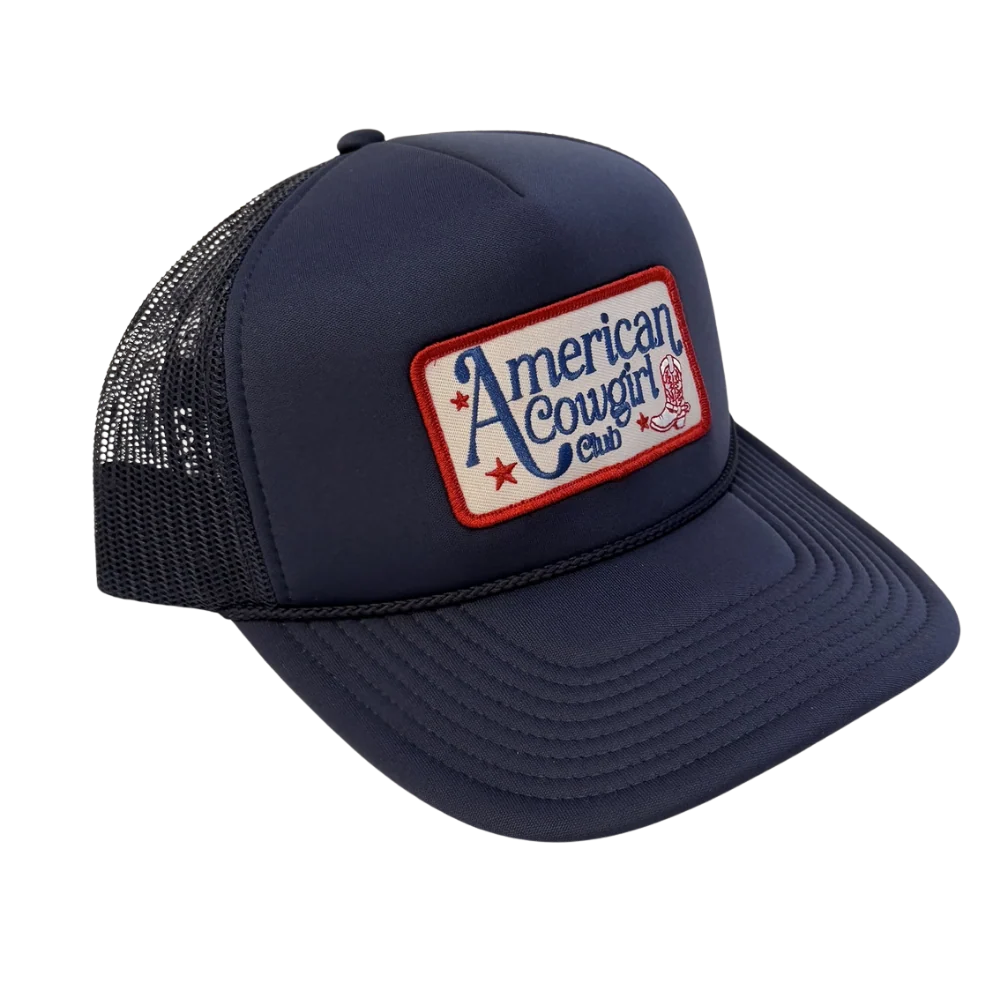 Local Beach American Cowgirl Club Trucker Hat