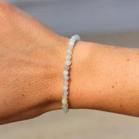 Mauka Jewelry Mixed Aquamarine Gemstone Bracelet