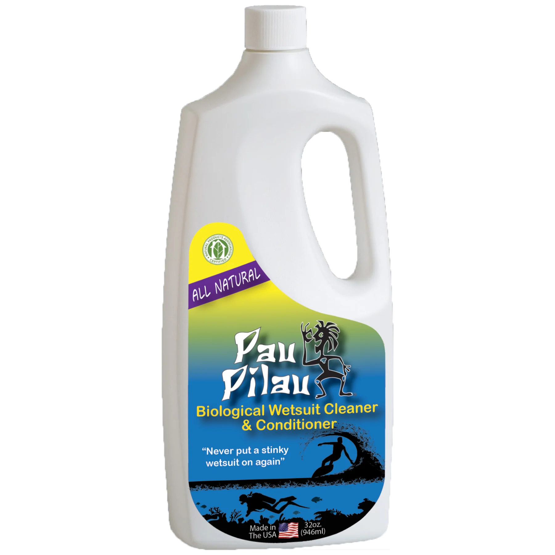Pau Pilau All-Natural Wetsuit Cleaner and Shampoo
