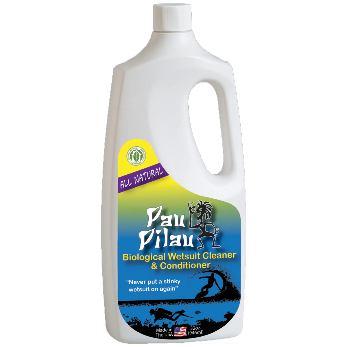 Pau Pilau All-Natural Wetsuit Cleaner and Shampoo