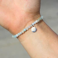 Mauka Jewelry Mixed Aquamarine Gemstone Bracelet