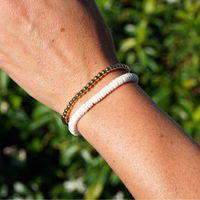 Mauka Jewelry Puka Shell Bracelet