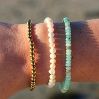 Mauka Jewelry Aquamarine Clasp Bracelet