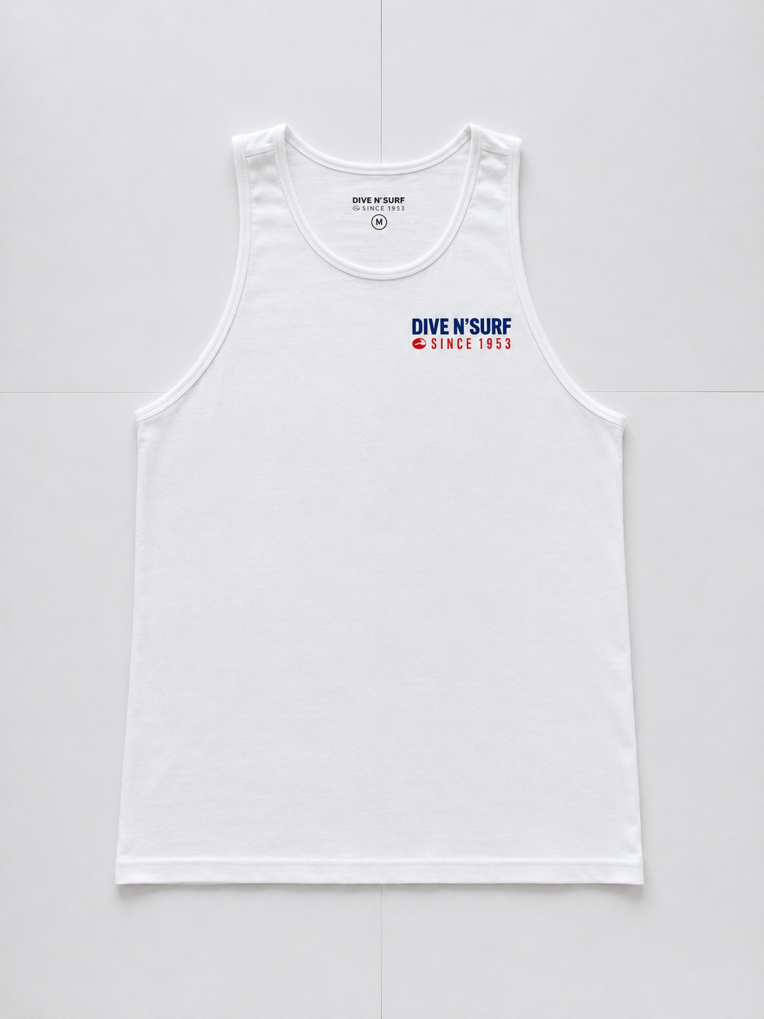 Dive N’ Surf Men’s American Flag Wave Tank top