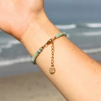 Mauka Jewelry Aquamarine Clasp Bracelet