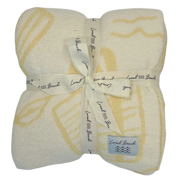 Local Beach Amalfi Luxe Home Blanket
