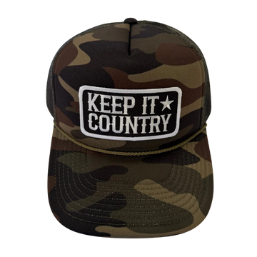 Local Beach Keep It Country Patch Trucker Hat