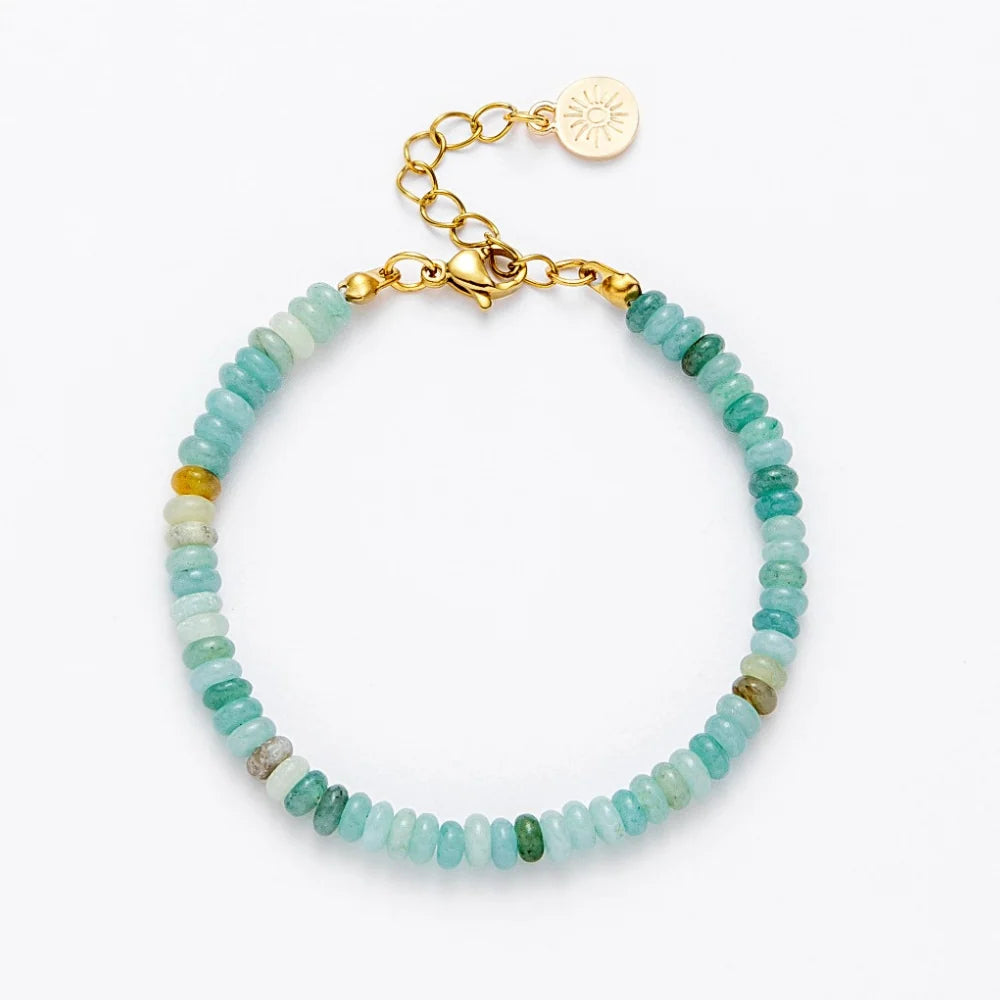 Mauka Jewelry Aquamarine Clasp Bracelet