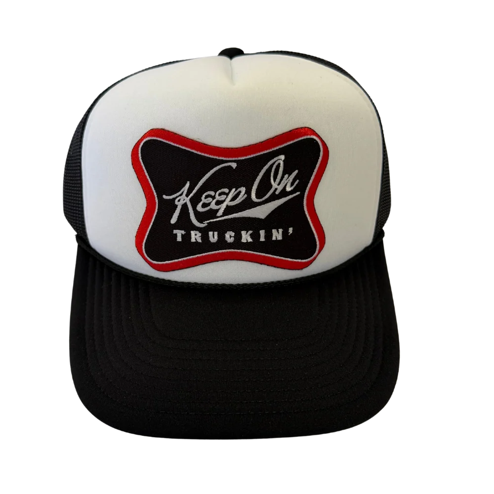 Local Beach Keep On Truckin Patch Trucker Hat