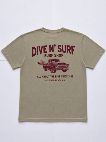 Dive N’ Surf Men’s About The Ride Tee